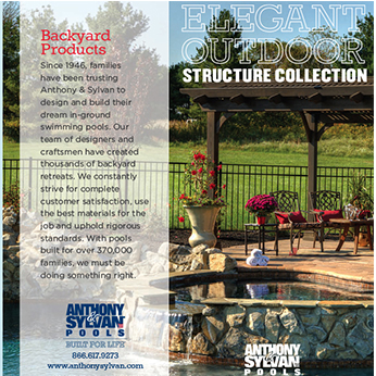 Anthony & Sylvan Pools Outdoor Products Brochure