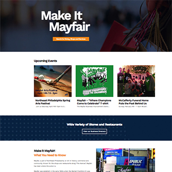 Mayfair Business Improvement District Website